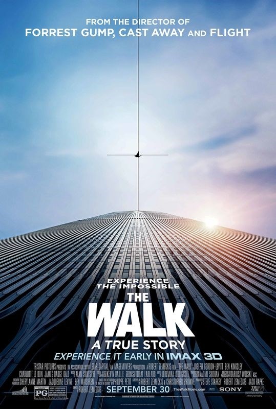 

Постер к фильму "Прогулка" (The Walk) Оригинальный 50,8x76,2 см