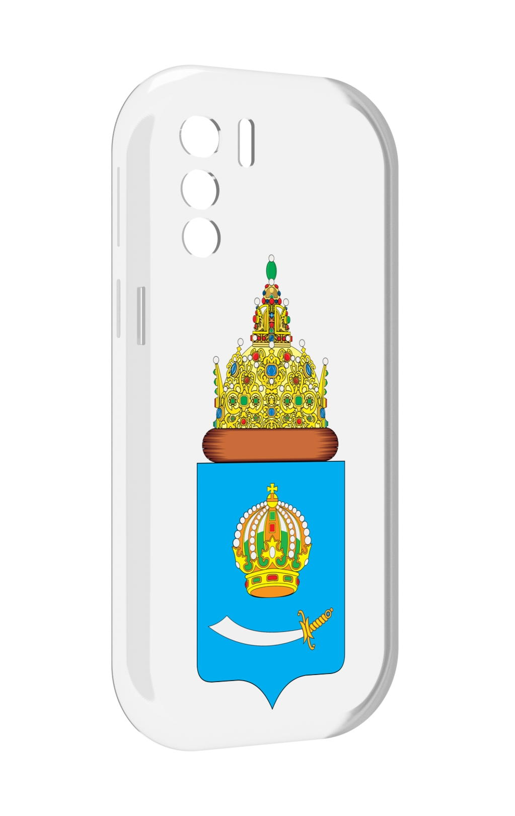 

Чехол MyPads герб-астраханскои-области для UleFone Note 13P, Прозрачный, Tocco