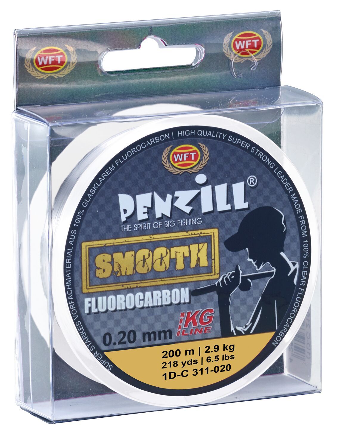 Леска WFT Penzill Fluorocarbon Smooth 200/0,2