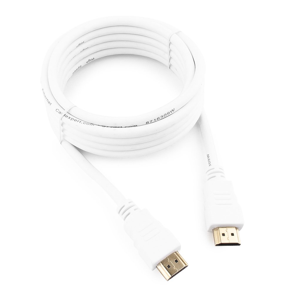Кабель Cablexpert CC-HDMI4-W-10 HDMI - HDMI 3м White