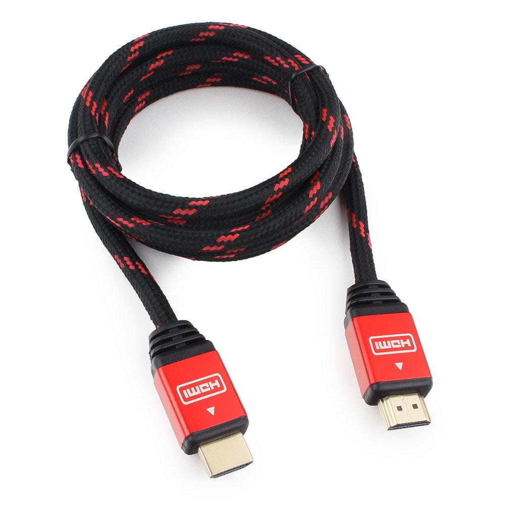 фото Кабель cablexpert cc-g-hdmi02-1.8m hdmi - hdmi 1,8м black/red