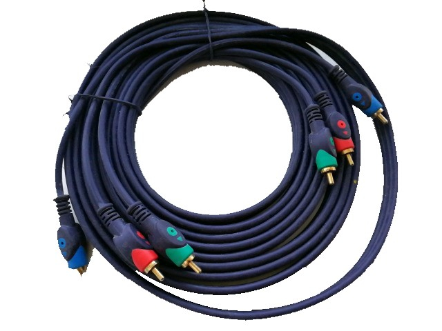 

Кабель Dayton 3RCA(M) Component -3RCA(M) Component 3.0м (Синий)