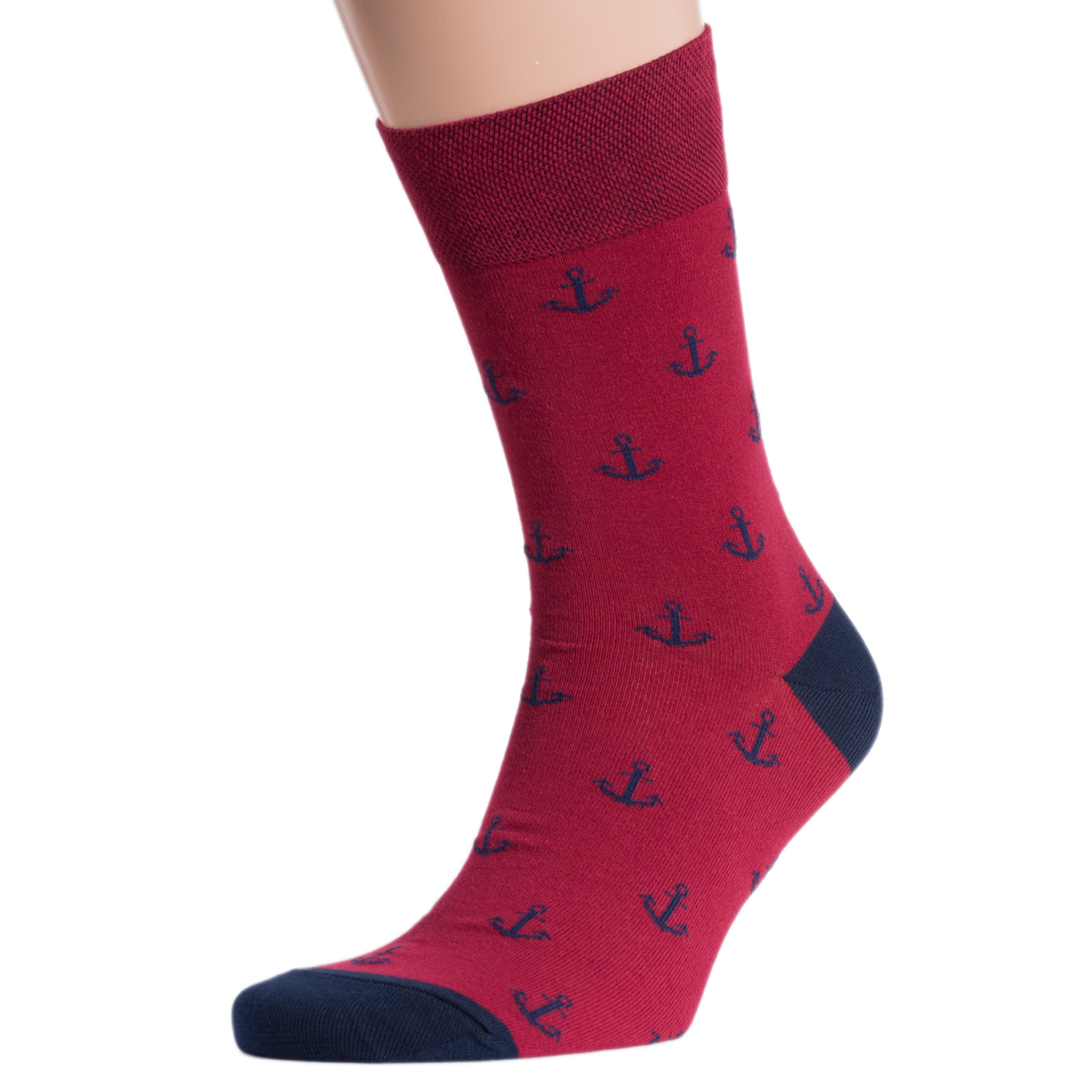 

Носки мужские MoscowSocksClub красные 29 (44-46), NM-91