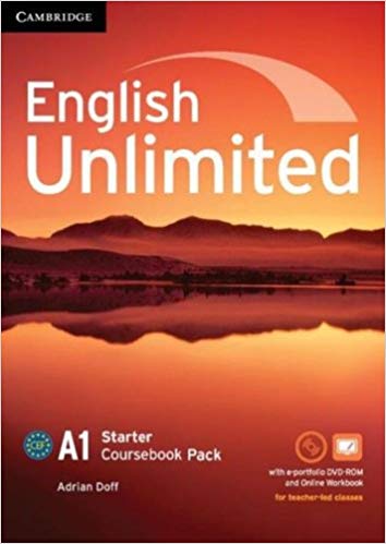

English Unlimited Starter Coursebook with e-Portfolio and Online Workbook Pack