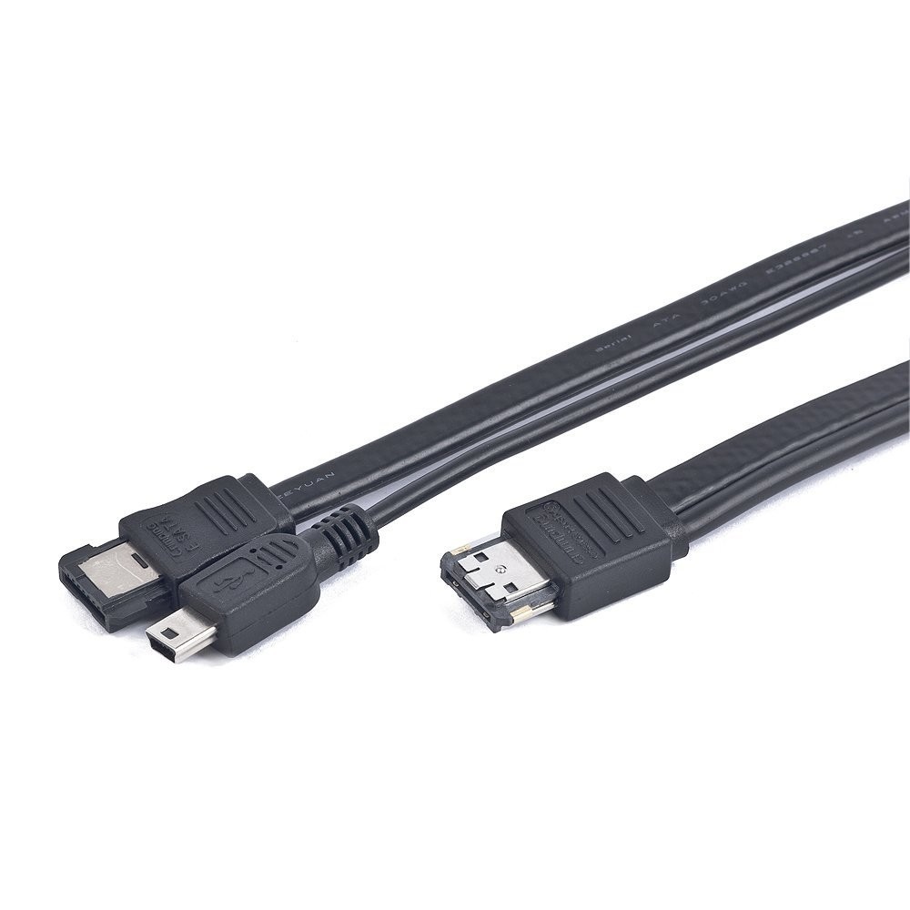 фото Кабель esata cablexpert cc-esatap-esata-usb5p-1m