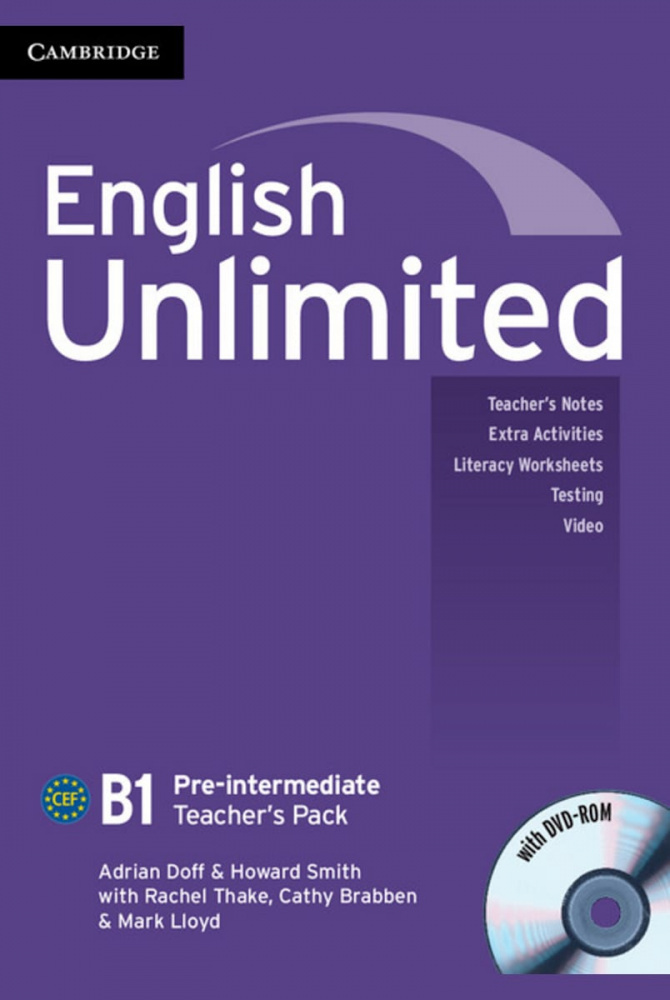 фото Книга english unlimited pre-intermediate teacher's pack (teacher's book with dvd-rom) cambridge university press