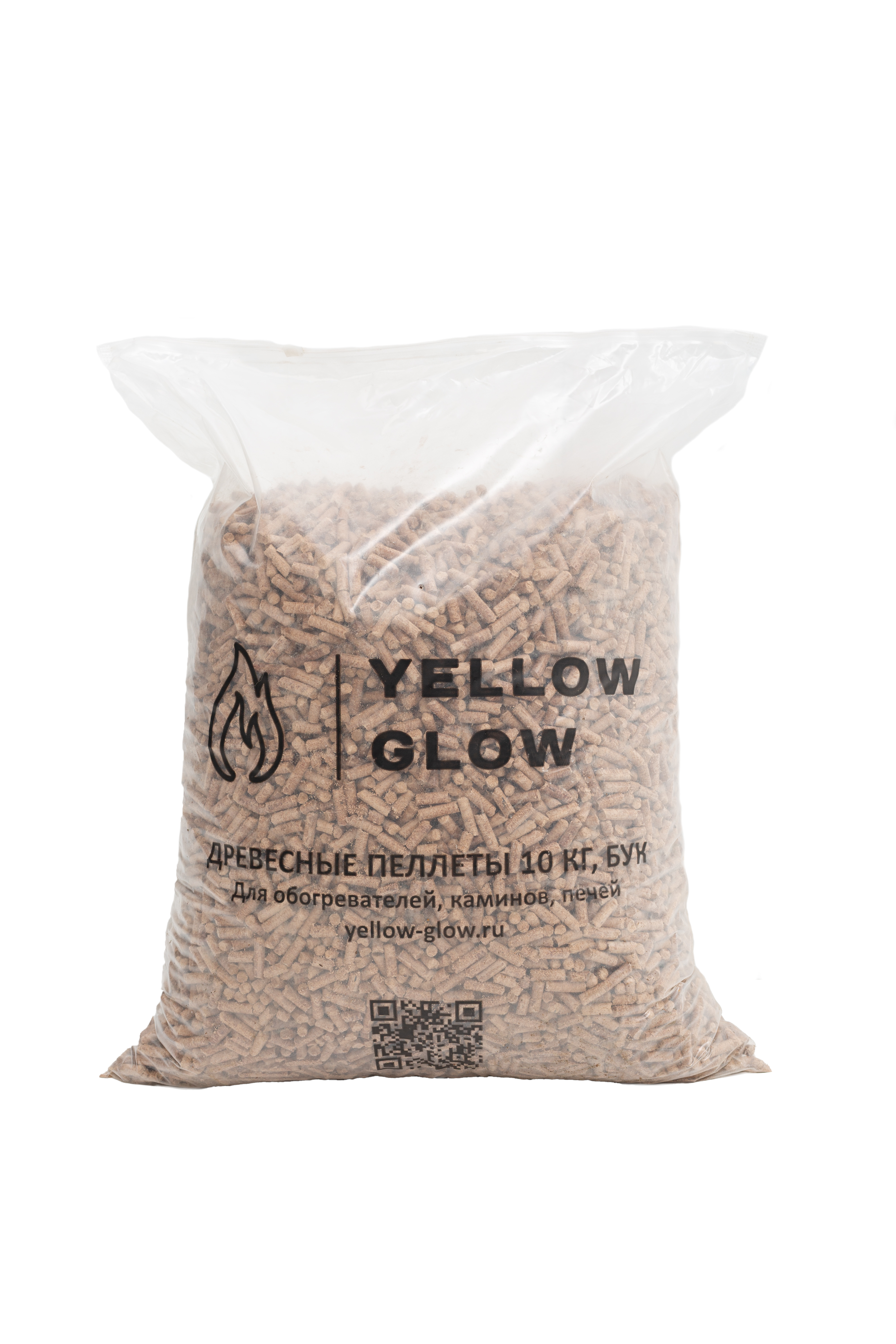 

Древесные пеллеты Yellow Glow 10 кг, бук