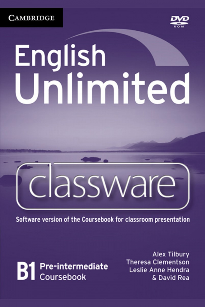 

Книга English Unlimited Pre-intermediate Classware DVD-ROM