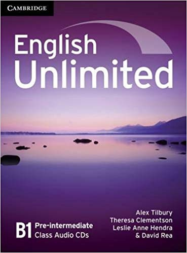 

Книга English Unlimited Pre-intermediate Class Audio CDs (3)
