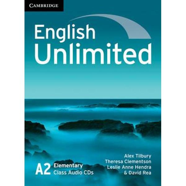 

English Unlimited Elementary Class Audio CDs (3) (Лицензия)