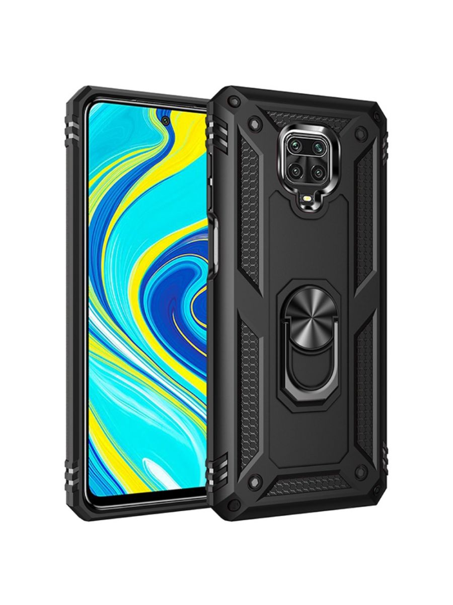 

Чехол Arma для смартфона Xiaomi Redmi Note 9 Pro/Redmi Note 9S Черный