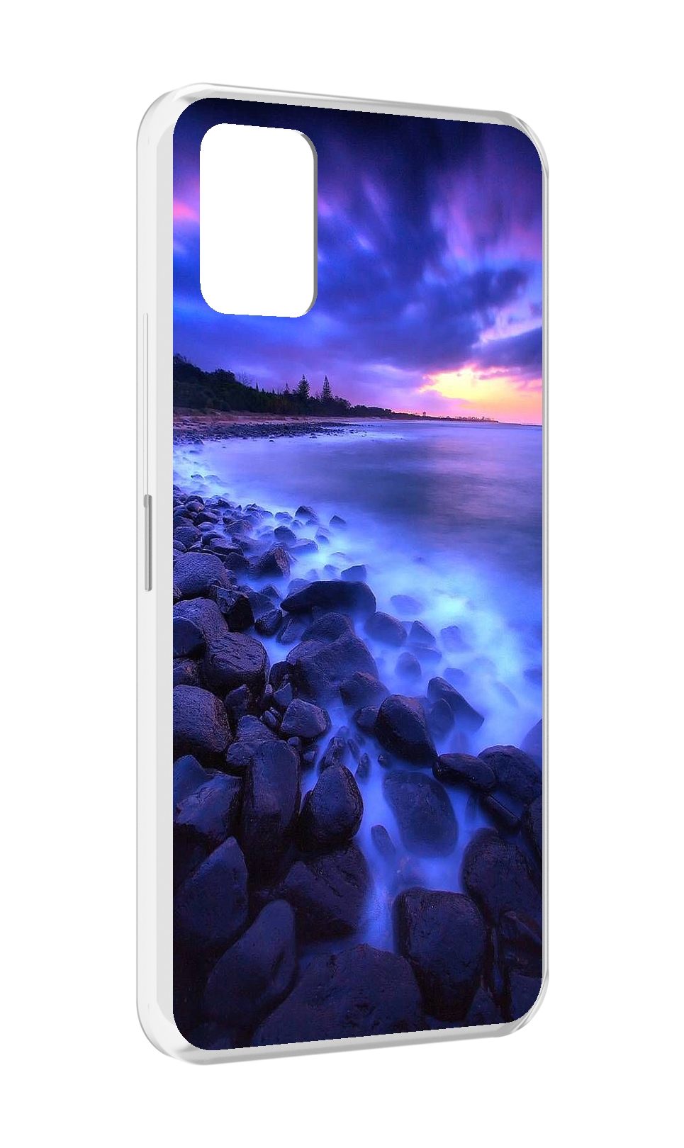 

Чехол MyPads неоновый берег для Umidigi Power 5, Прозрачный, Tocco