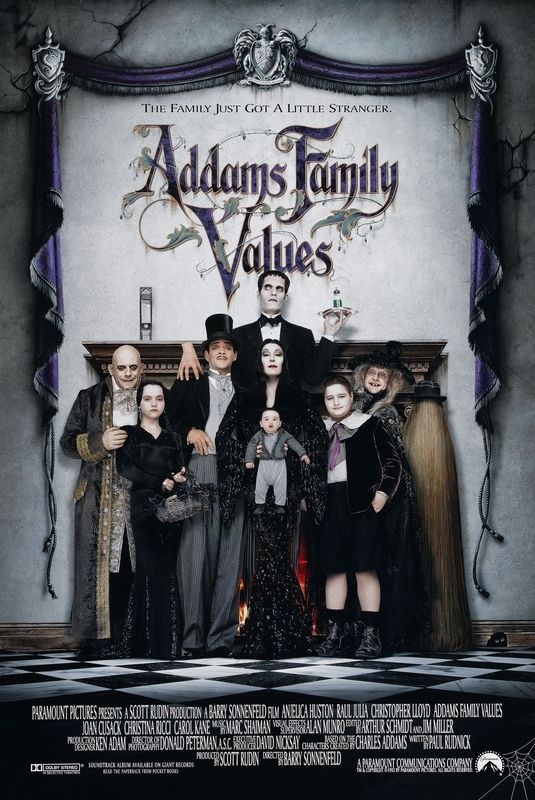 

Постер к фильму "Ценности семейки Аддамс" (Addams Family Values) A3