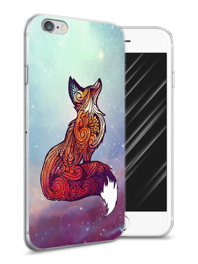 

Чехол Awog на Apple iPhone 6 / Айфон 6 "Лиса 1", Разноцветный, 10450-1