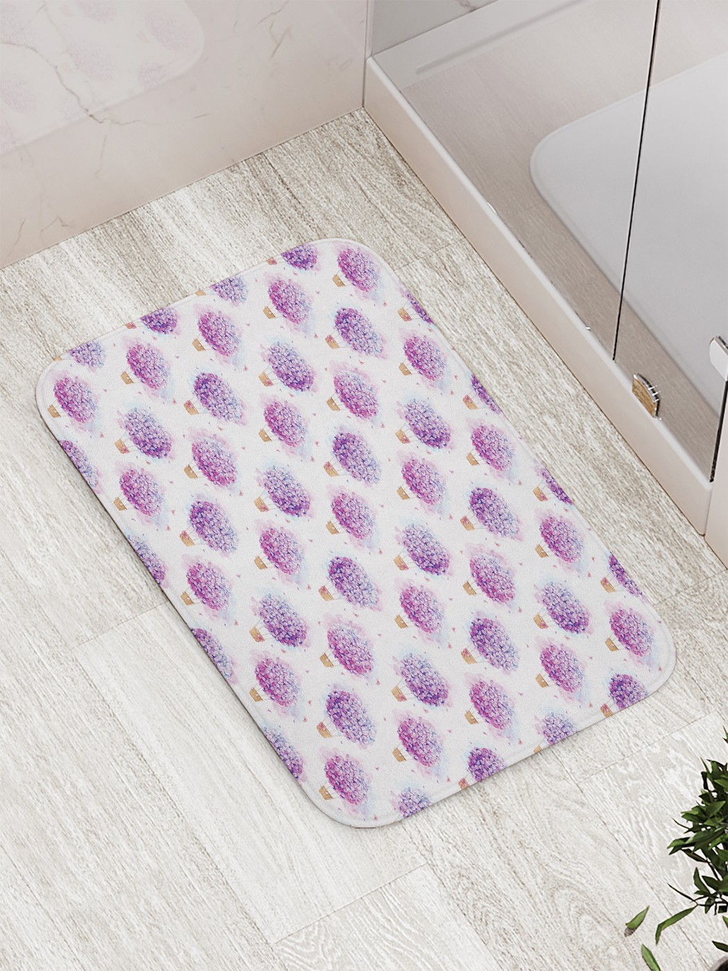 

Коврик противоскользящий для ванной, сауны, бассейна, 77х52 см bath_73105 JoyArty