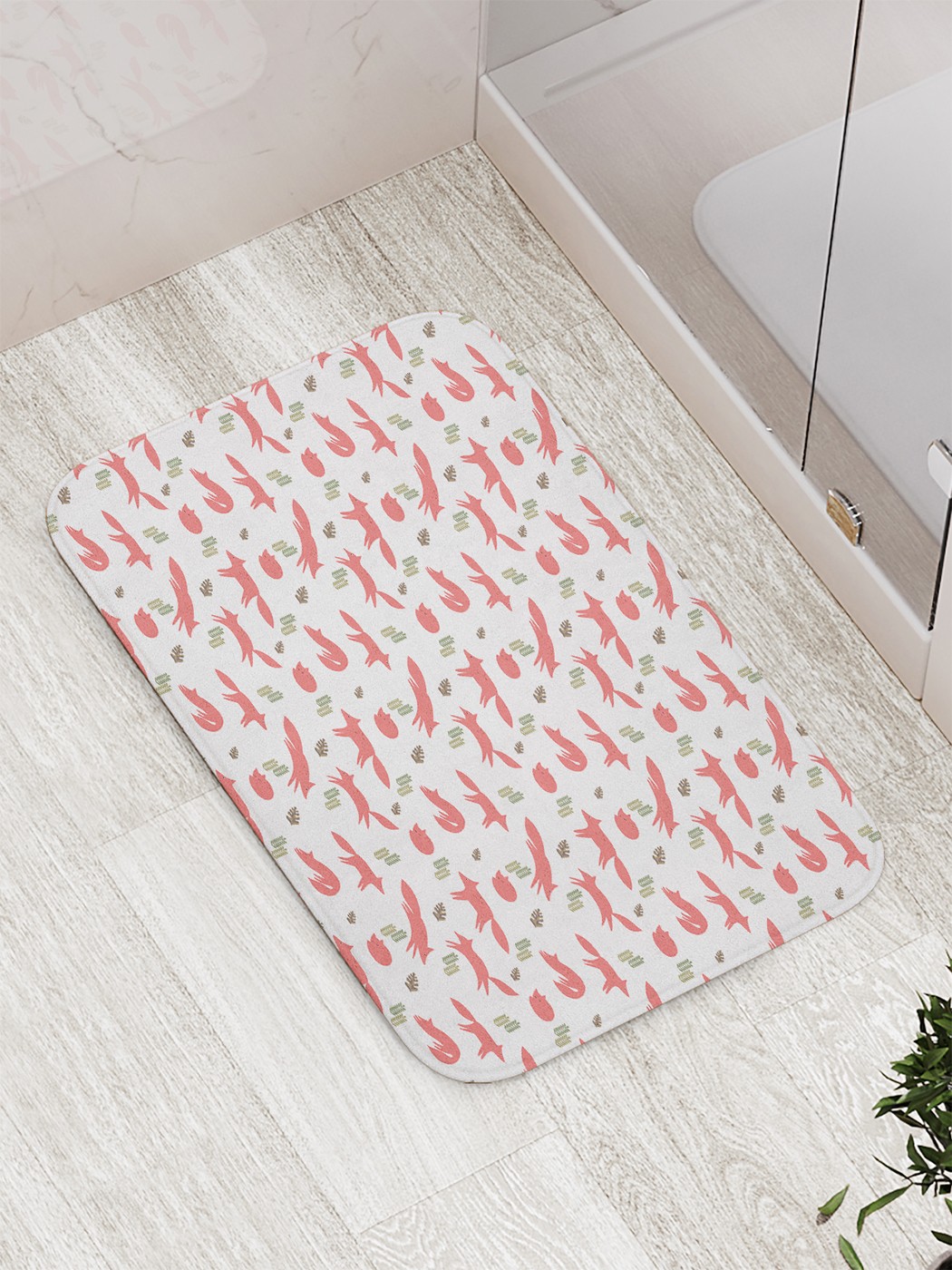 

Коврик противоскользящий для ванной, сауны, бассейна, 77х52 см bath_73091 JoyArty
