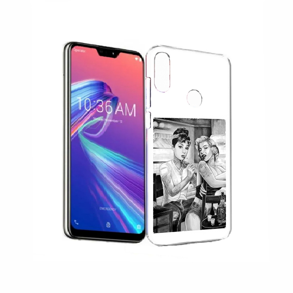 

Чехол MyPads Tocco для Asus ZenFone Max Pro (M2) (ZB631KL) тату мастер, Прозрачный, Tocco