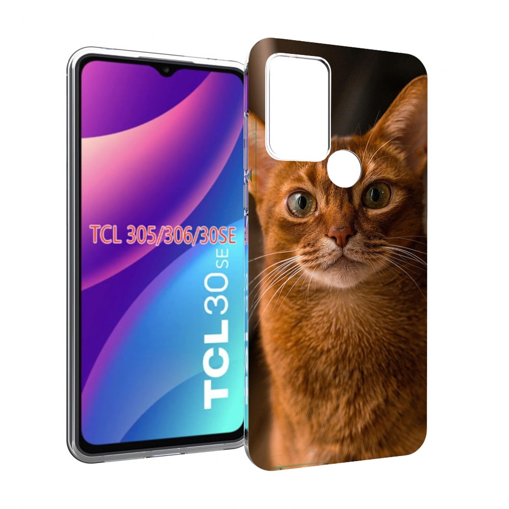 

Чехол MyPads порода кошки абисинская для TCL 30SE/305/306/30E, Tocco