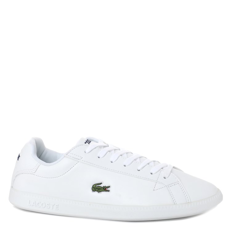 

Кеды мужские Lacoste SMA0053 GRADUATE белые 43 EU, SMA0053 GRADUATE