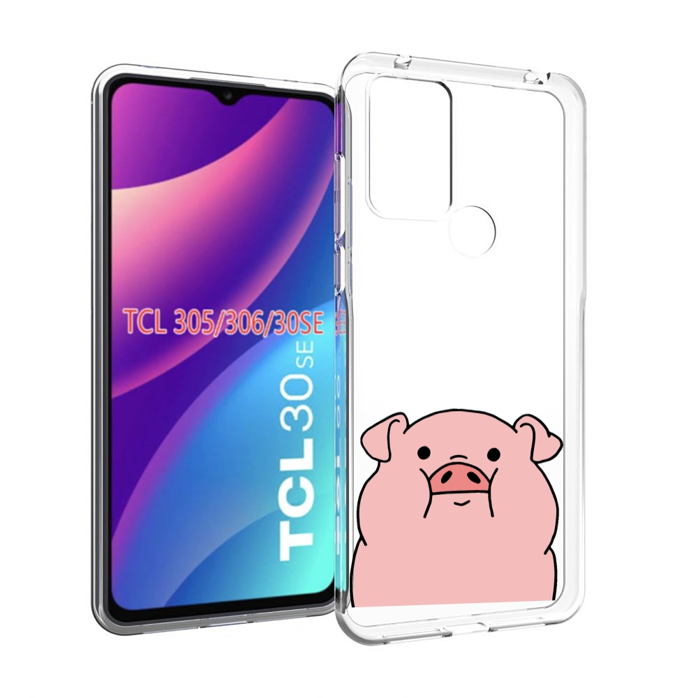 

Чехол MyPads полная-свинья для TCL 30SE/305/306/30E, Tocco