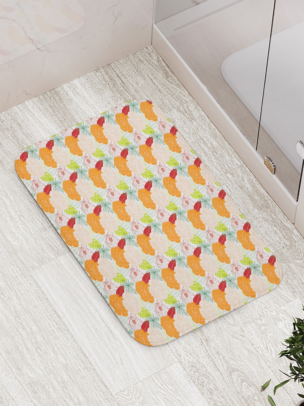 

Коврик противоскользящий для ванной, сауны, бассейна, 77х52 см bath_73058 JoyArty