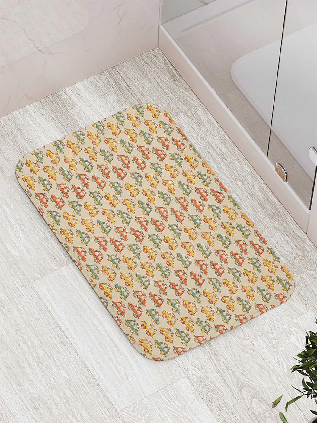 

Коврик противоскользящий для ванной, сауны, бассейна, 77х52 см bath_73028 JoyArty