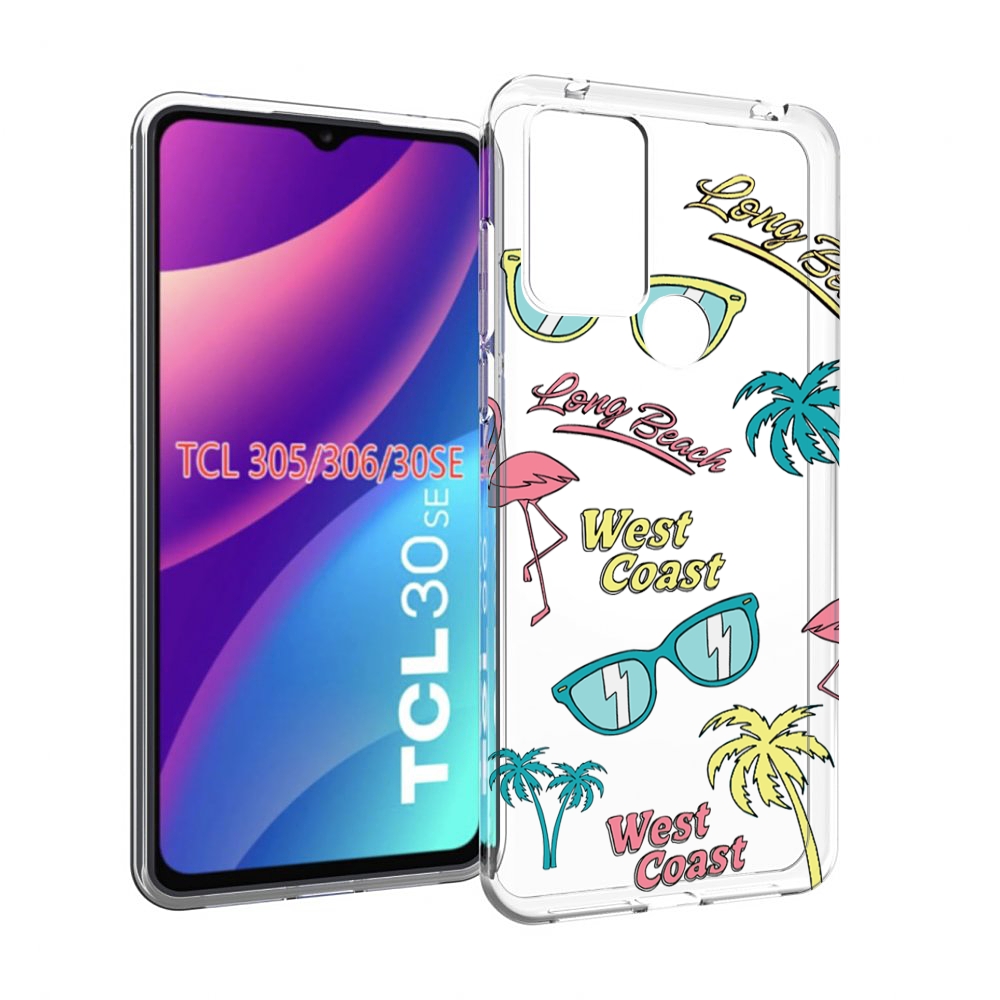 

Чехол MyPads пляжные-декорации для TCL 30SE/305/306/30E, Tocco
