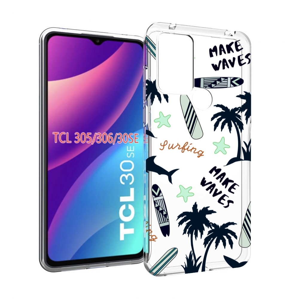 

Чехол MyPads пляжная-тематика для TCL 30SE/305/306/30E, Tocco