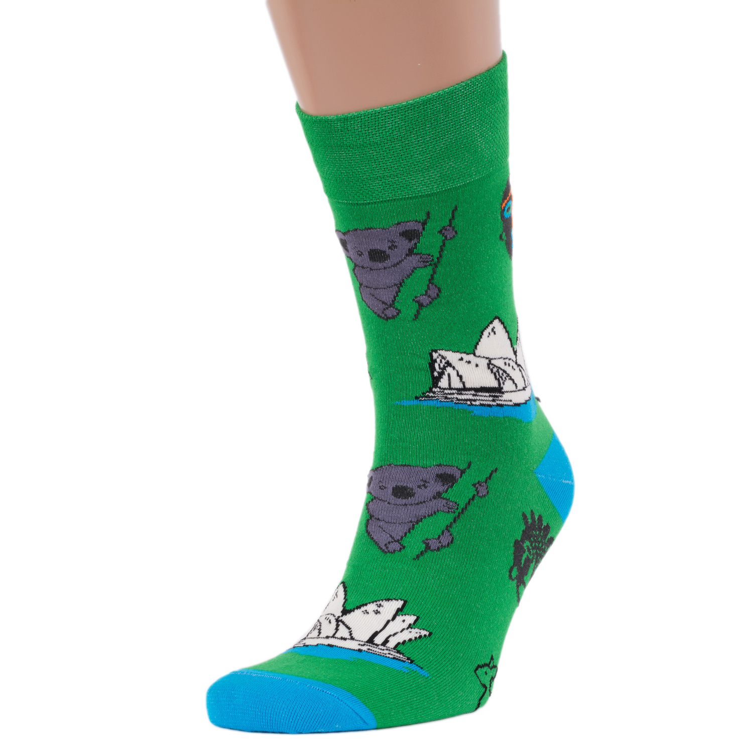 

Носки мужские MoscowSocksClub зеленые 25 (38-40), nm-74
