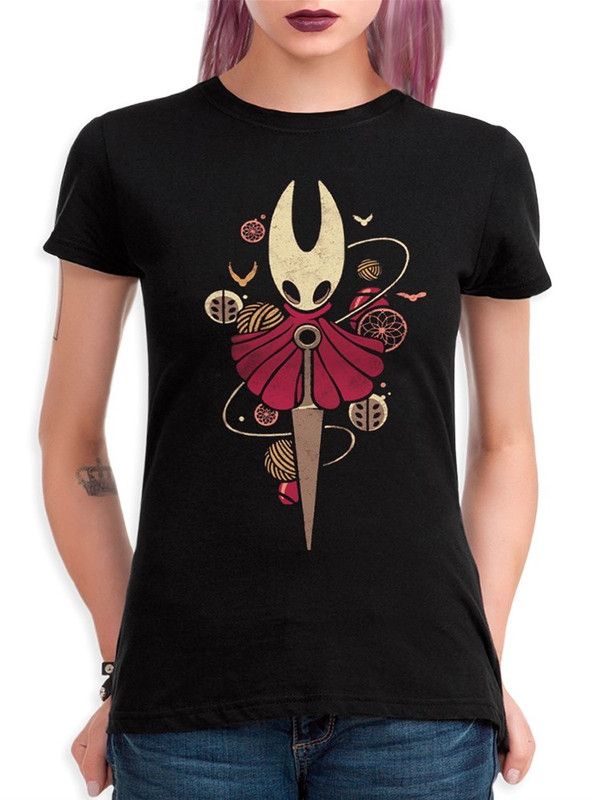 

Футболка женская DreamShirts Studio Игра Hollow Knight HOL-37891-1 черная 3XL, Черный, Игра Hollow Knight HOL-37891-1