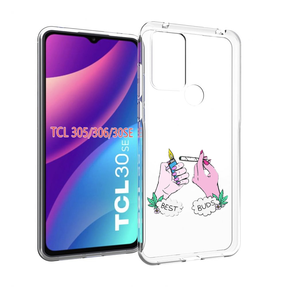

Чехол MyPads плохие руки женский для TCL 30SE/305/306/30E, Tocco