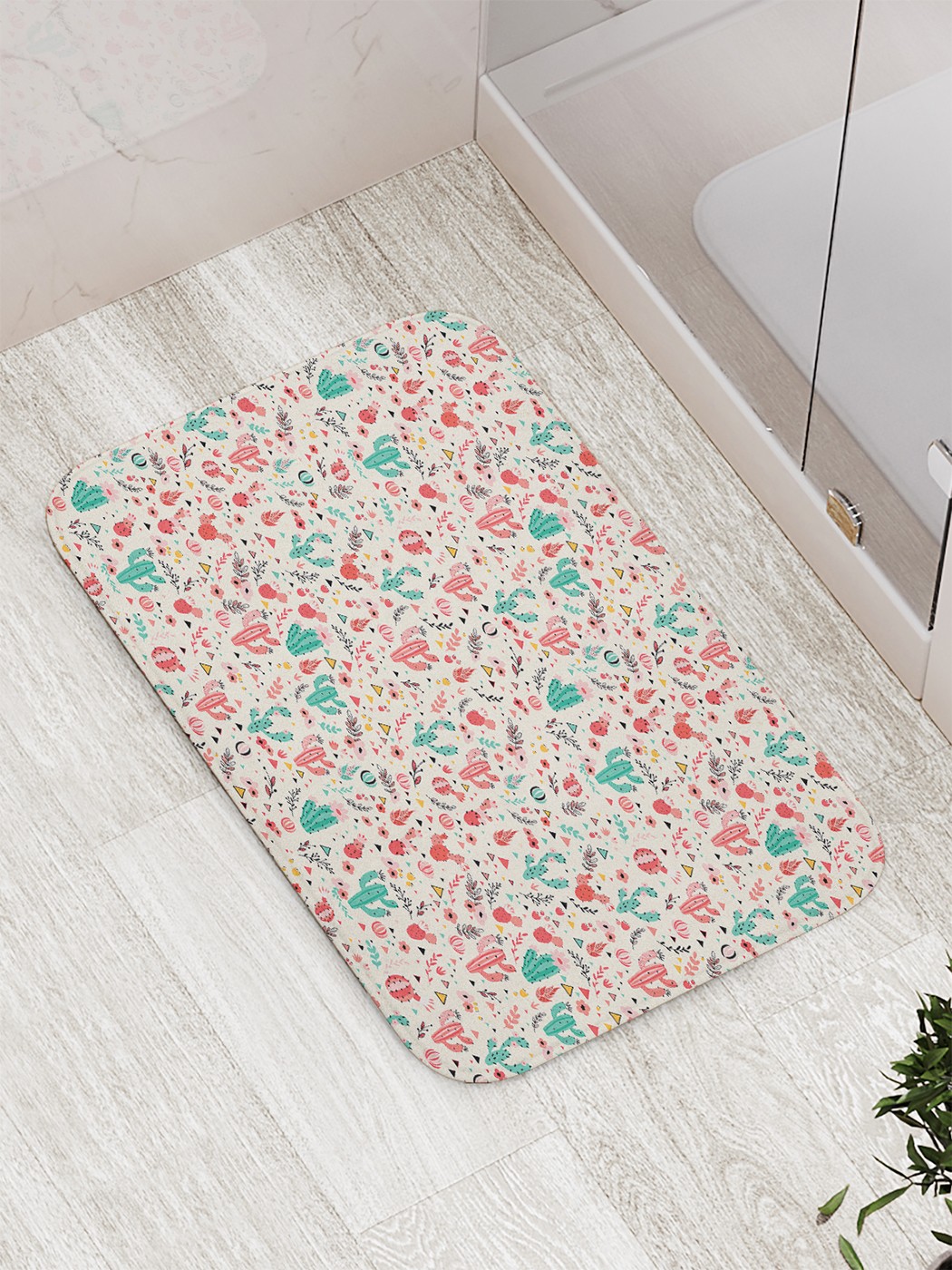 

Коврик противоскользящий для ванной, сауны, бассейна, 77х52 см bath_73014 JoyArty