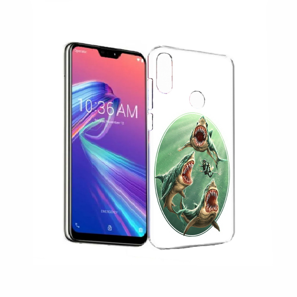 Чехол MyPads Tocco для Asus ZenFone Max Pro (M2) (ZB631KL) синяя бездна