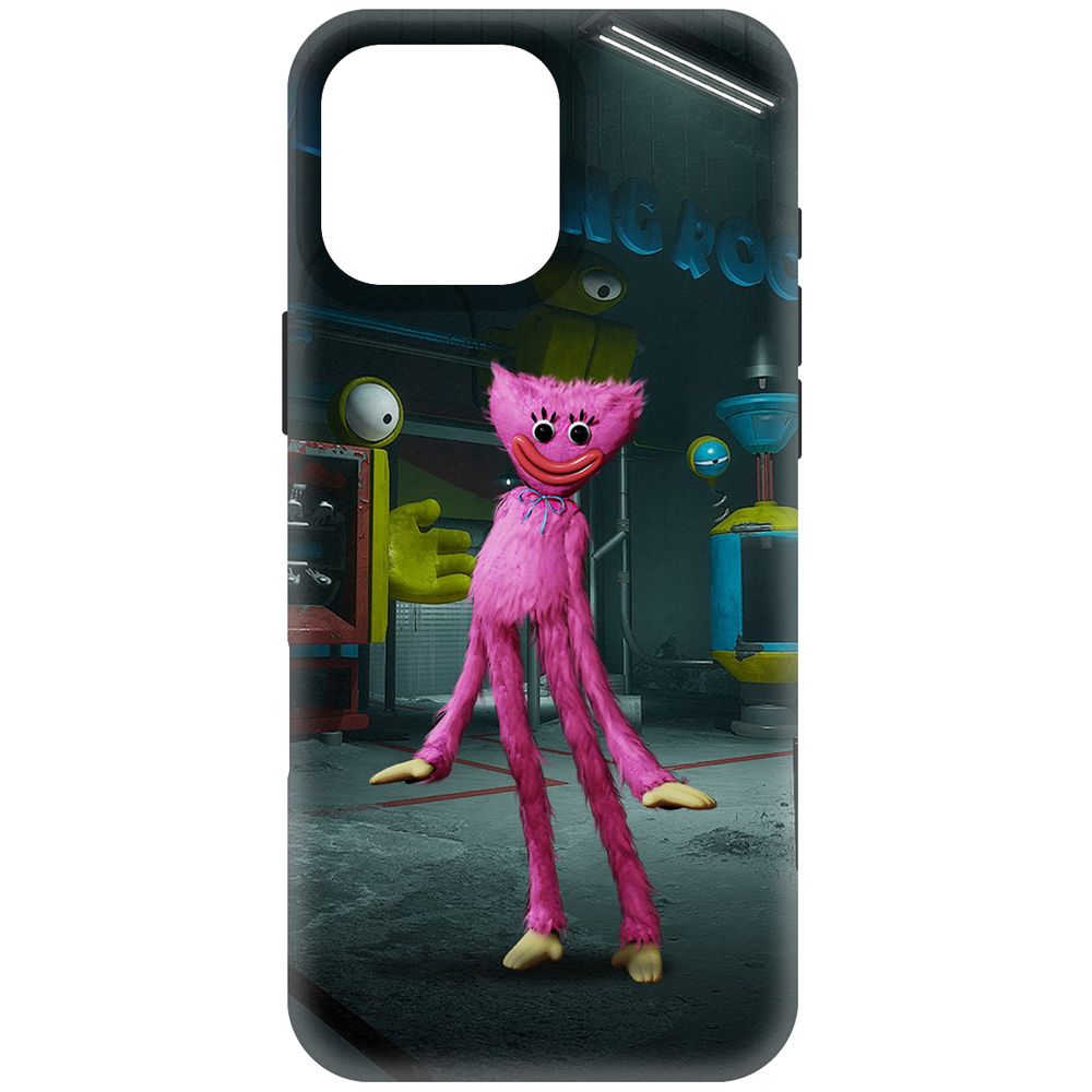 

Чехол-накладка Krutoff Soft Case Хаги Ваги - Киси Миси для iPhone 16 Pro Max черный