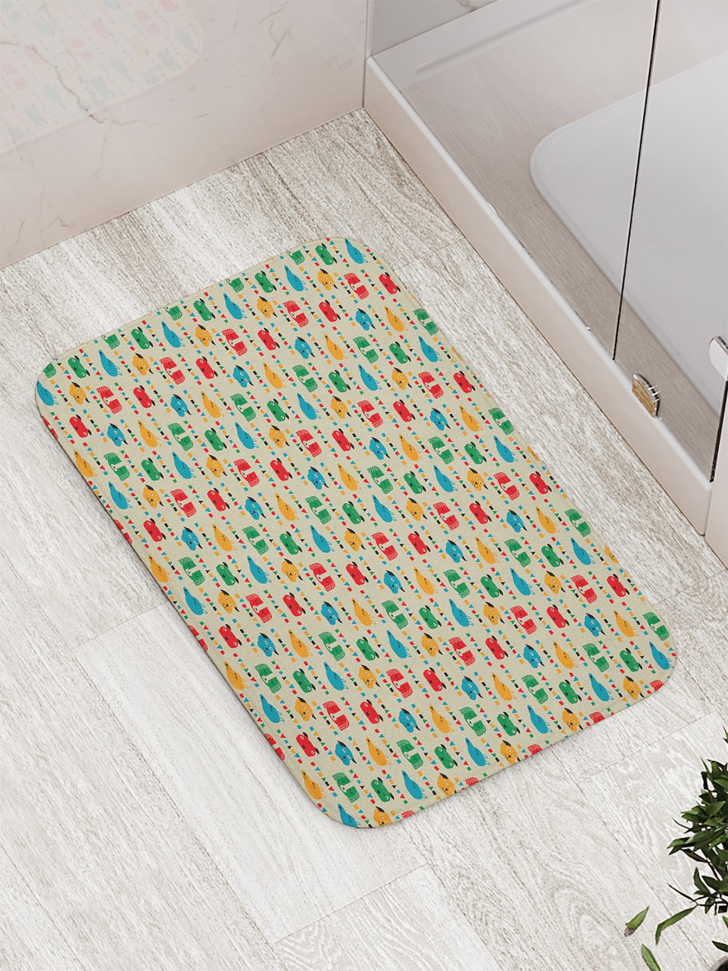 

Коврик противоскользящий для ванной, сауны, бассейна, 77х52 см bath_72984 JoyArty