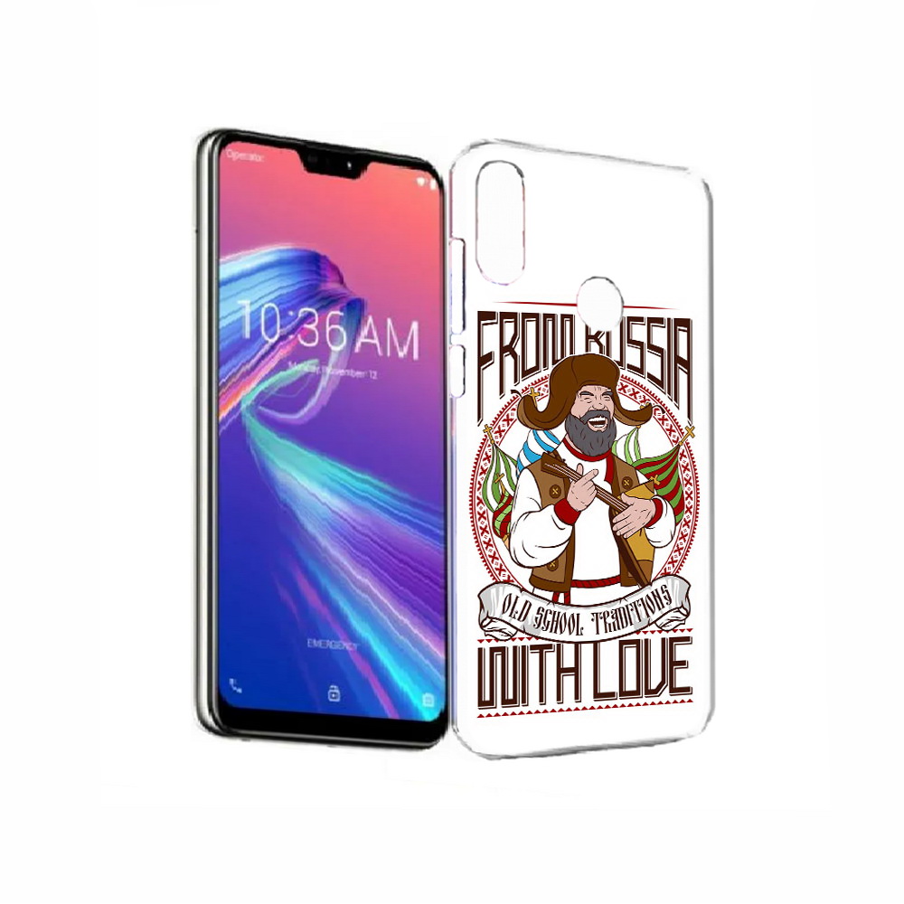 

Чехол MyPads Tocco для Asus ZenFone Max Pro (M2) (ZB631KL) русский мужчина, Прозрачный, Tocco