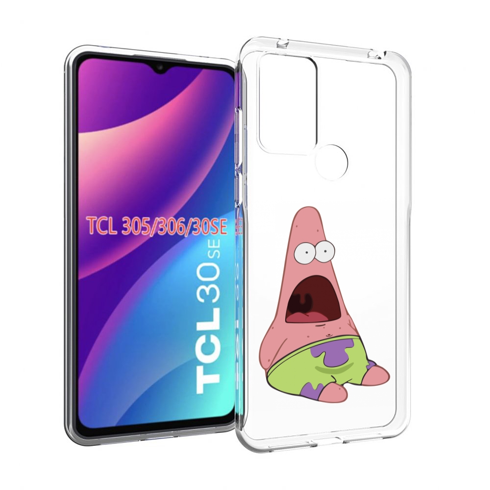

Чехол MyPads патрик-в-шоке детский для TCL 30SE/305/306/30E, Tocco