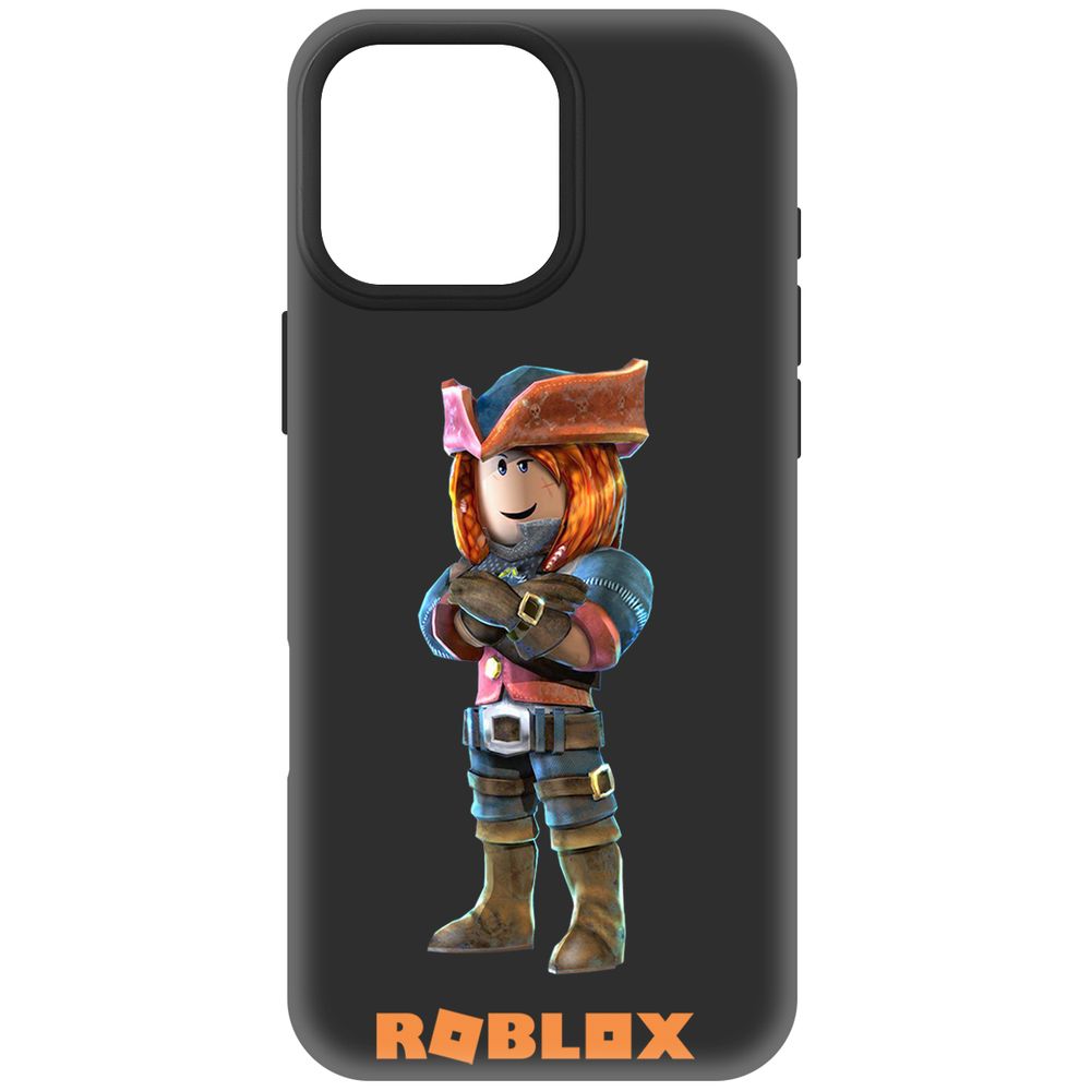 

Чехол-накладка Krutoff Soft Case Roblox-Эзебель для iPhone 16 Pro Max черный