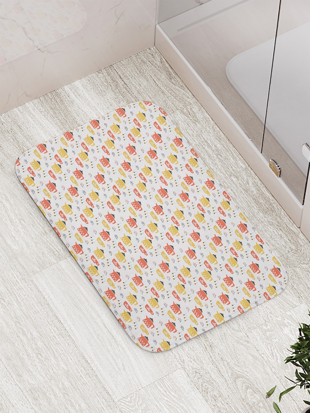 

Коврик противоскользящий для ванной, сауны, бассейна, 77х52 см bath_72970 JoyArty