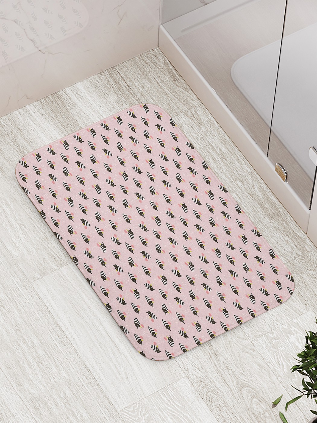 

Коврик противоскользящий для ванной, сауны, бассейна, 77х52 см bath_72949 JoyArty
