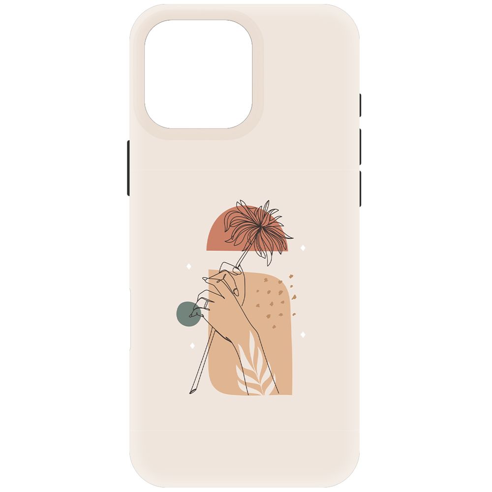 

Чехол-накладка Krutoff Soft Case Романтика для iPhone 16 Pro Max черный