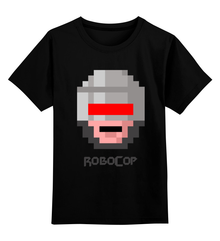 

Детская футболка классическая унисекс Printio Robocop 8-bit, Разноцветный, 0000000723896