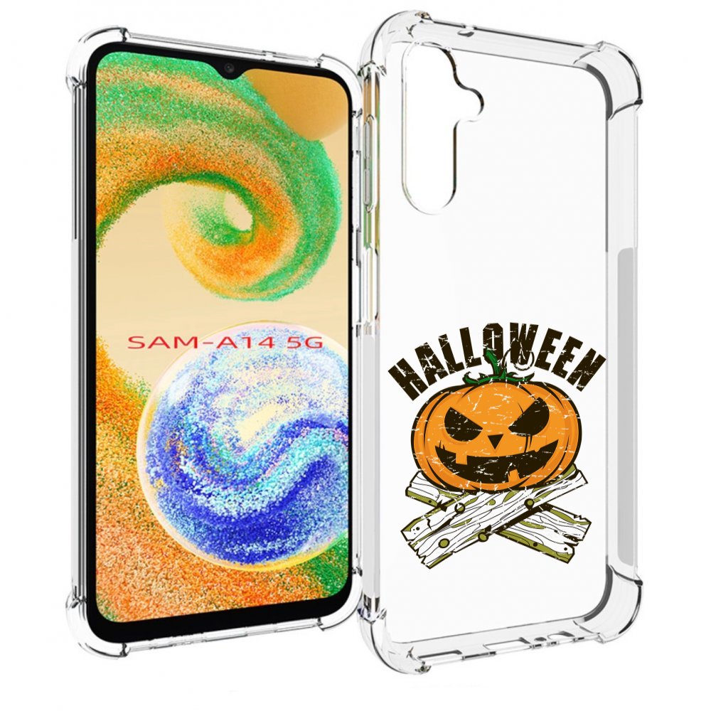 

Чехол MyPads Хэллоуин доски тыква для Samsung Galaxy A14 5G, Прозрачный, Tocco
