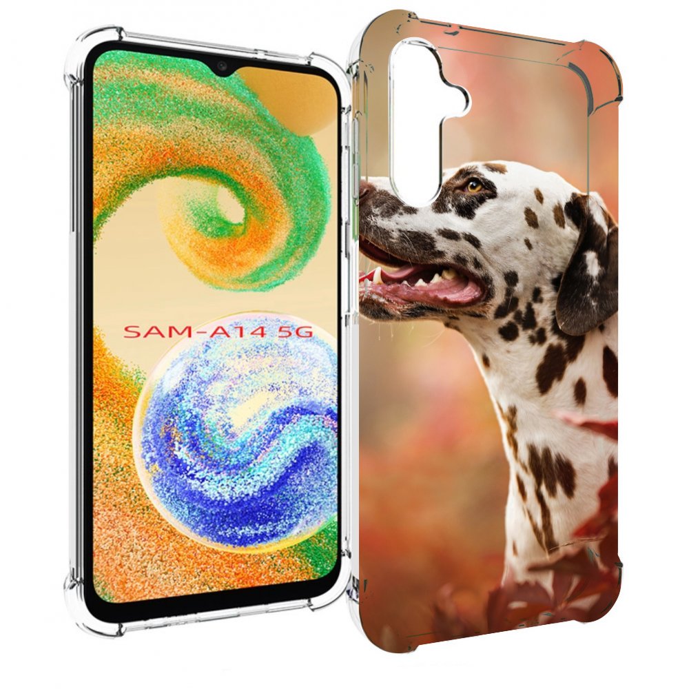 

Чехол MyPads далматин для Samsung Galaxy A14 5G, Прозрачный, Tocco