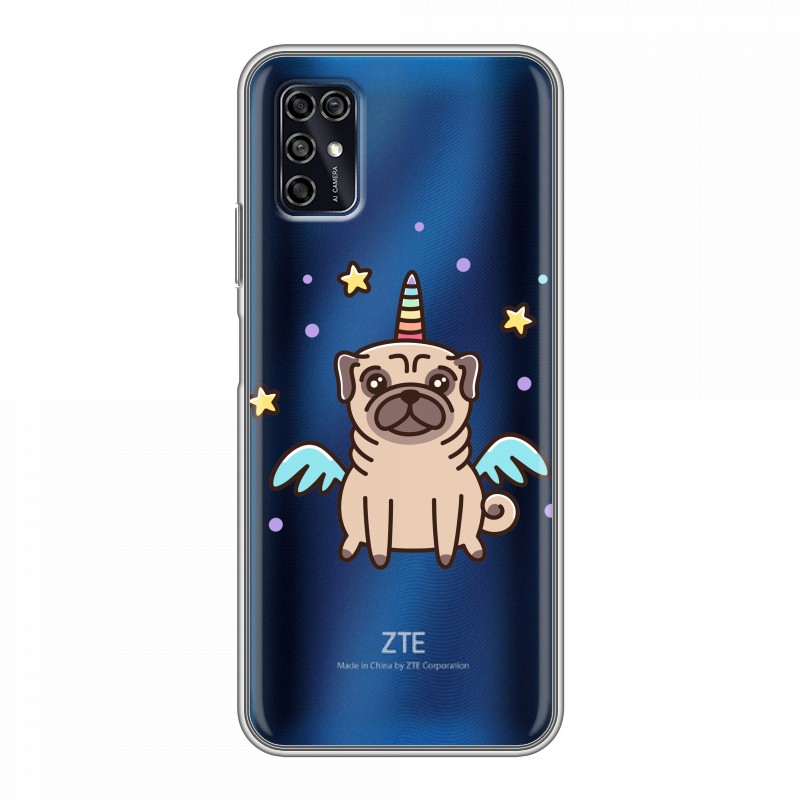 фото Прозрачный чехол для zte blade v2020 smart 100gadgets