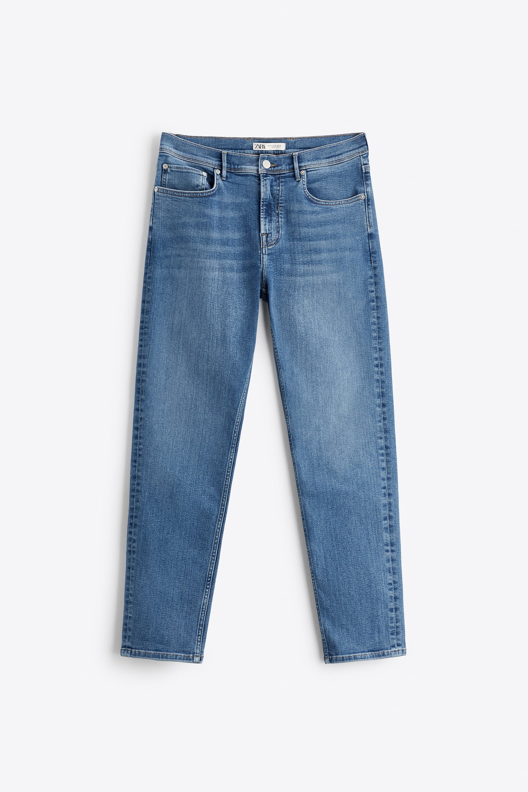 

Джинсы мужские ZARA 06045444 синие 46 RU (доставка из-за рубежа), Синий, 06045444
