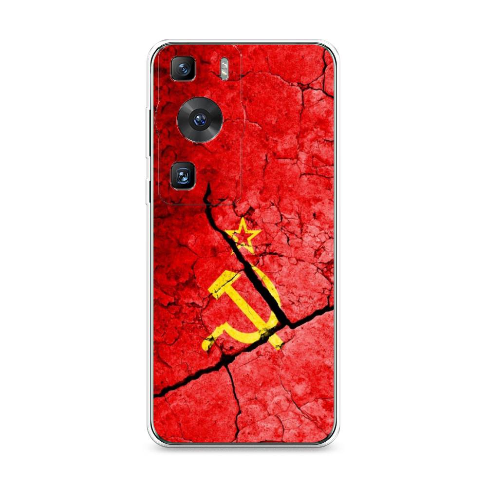 

Силиконовый чехол "СССР" на Huawei P60, Красный;желтый;прозрачный