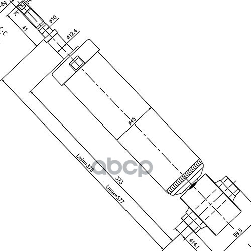 

Z97371r_амортизатор Задний_zikmar Zikmar арт. Z97371R