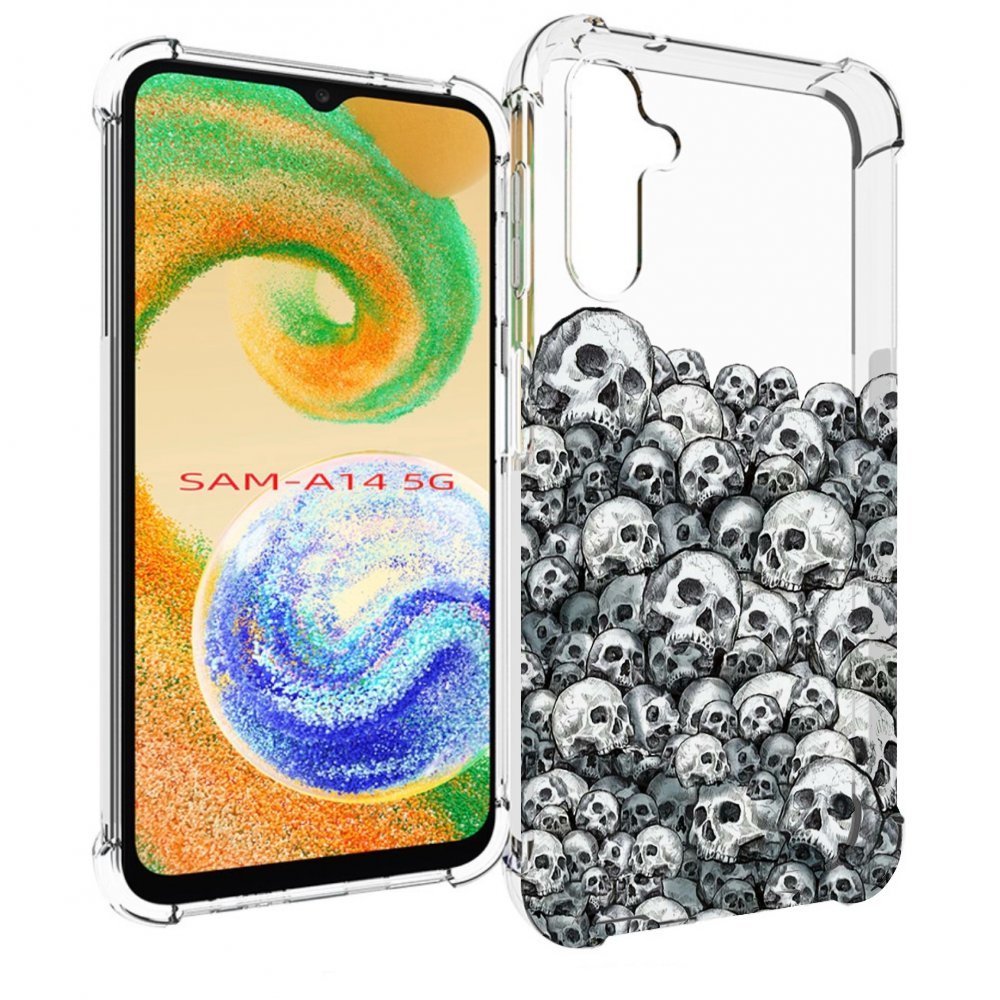 

Чехол MyPads гора из черепов для Samsung Galaxy A14 5G, Прозрачный, Tocco