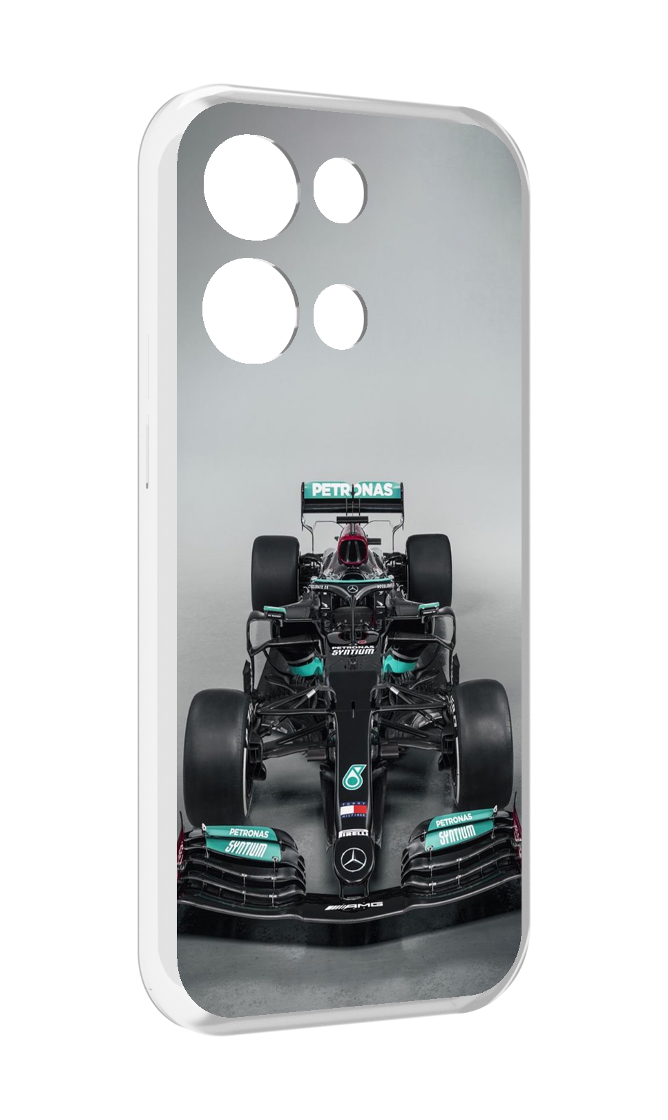 

Чехол MyPads формула 1 мерседес для OPPO Reno8 Pro, Прозрачный, Tocco
